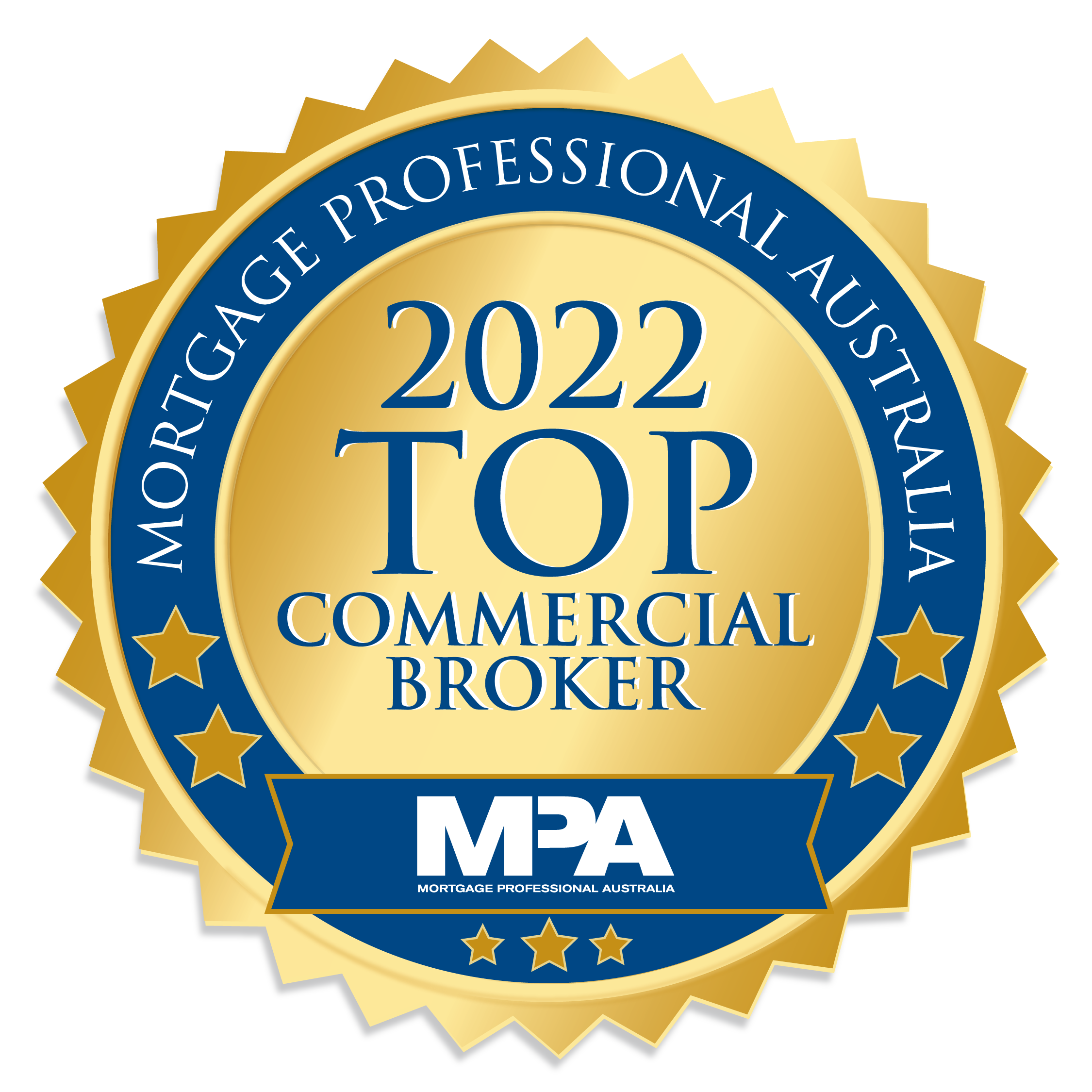 MPA Top Commercial Brokers 2022 Medal